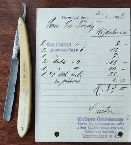 Firma Grohmann Varnsdorf 1929 - 3