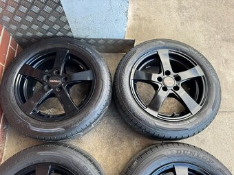 Alu 15" 5x100 DEZENT Black, Rapid, F3, letní 80% - 3