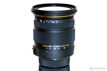 Nikon Sigma 17-50mm f/2,8 EX OS HSM + UV TOP STAV - 3