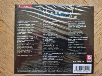 3 CD Sir Yehudi Menuhin : The Maestro (nové, orig. zabalené) - 3