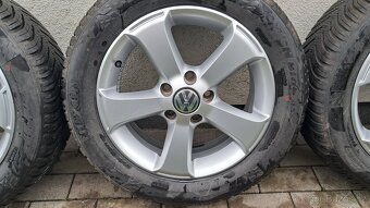 Prodám celoroční (zimní vzorek) alukola VW 205 55 16 5X112 - 3