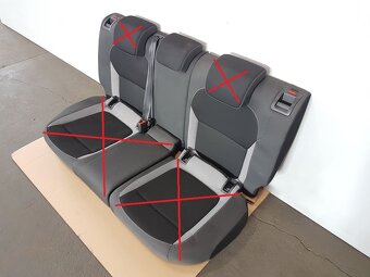 Zadní opěradla sedadel, opěrka hlavy Škoda Fabia III - 3