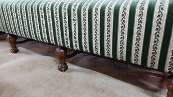 Starožitná masivní sedací souprava 3+1+1 TOP STAV - 3