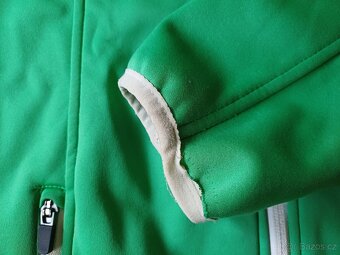 Zelená softshell bunda, vel.S, 164/170 - 3