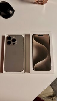 iPhone 15 Pro 128GB přírodní titan - 3