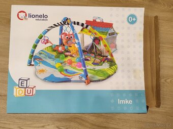 Dětská hrací deka Lionelo s domečkem na míčky - 3