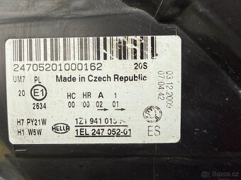 Levé přední světlo Škoda Octavia 2 - 3