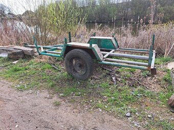 Přívěs, kára za traktor, s pevnou nápravou - 3
