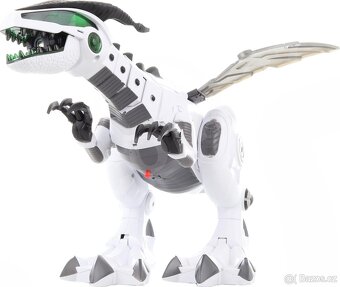INTERAKTIVNÍ DINOSAURUS bílo-černý - 3