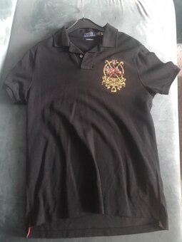 Polo Ralph Lauren - pánské triko černé barvy - 3