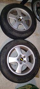 215/60 R16 zimní kola 5x108 - 3
