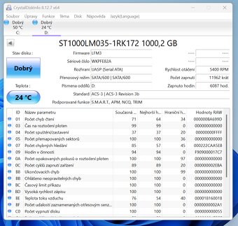 2,5" HDD Seagate ST1000LM035 1TB - 3