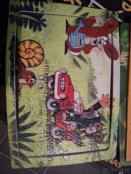 3x puzzle s motivem krtecka - 3