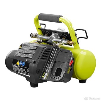 RYOBI – nový kompresor + baterie a nabíječka – 18V ONE+ - 3