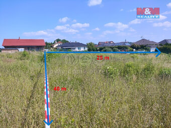 Prodej pozemku k bydlení, 966 m², Hořín - 3