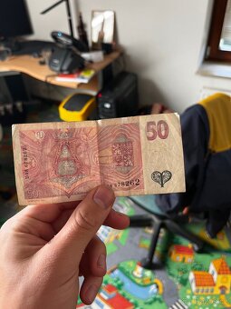 Stara bankovka 50kc - 3