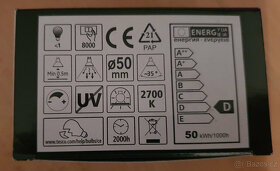 Halogenové žárovky s paticí GU10 - 50W - 3