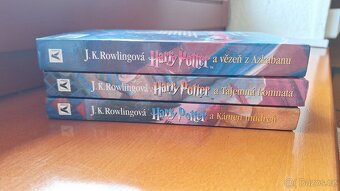Harry Potter – Sada 3 knih v češtině (vázané, výborný stav) - 3