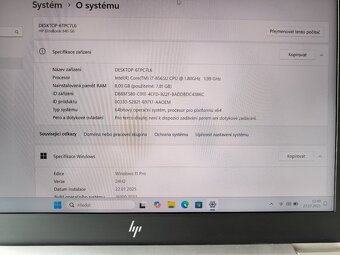 HP EliteBook 840 G6 cpu i7-8565u - 3