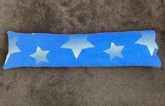 Dva nové flanelové povlaky/potahy na polštář 145 x 40 cm - 3