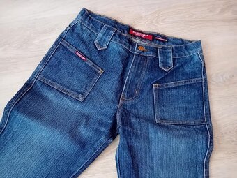 PĚKNÉ DŽÍNY S KAPSAMI - vel.M/L /zn.Seborn - 3