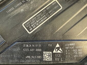 Audi Q8 SQ8 lift naraznik S-line laser světla - 3