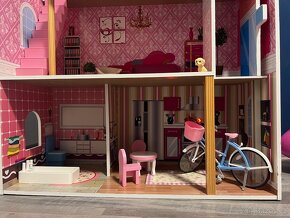 Velký dřevěný domeček pro Barbie - 3