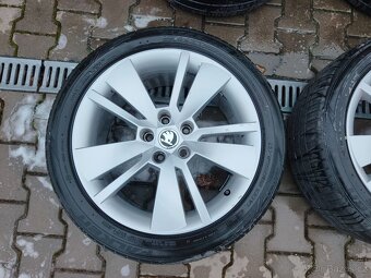 Pěkná letní alu sada Zenith 18" Škoda Superb 235/45 R18 - 3