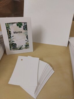 Stojánky a rámečky na fotky / jmenovky - 3