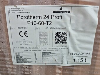 Cihly Porotherm 38 + 24 Profi - 3