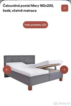 Čalouněná postel - 3