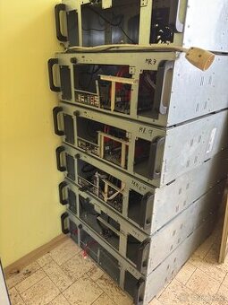 8x mining rig case na 8GPU + regál včetně rozvaděče kvalitní - 3