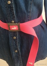 Pásek puma ružový 111 cm - 3