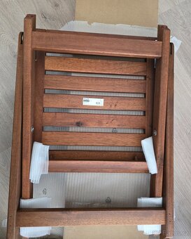 Zahradní stolička IKEA 2ks - 3