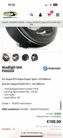 Velmí jasný LED světlomet Vespa GTS - 3