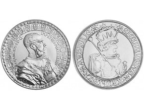 SADA 3 medailí - Numistaler 1884 František Josef I. - 3