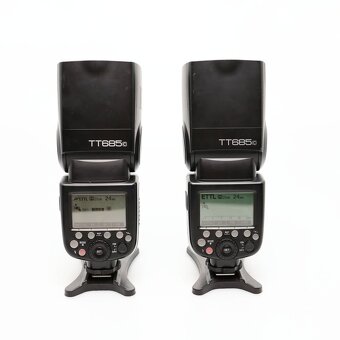 2x Godox TT685c s odpalovačem X1T-c pro Canon - 3
