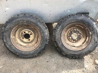 Kola 15" Škoda veterán, traktor - 3
