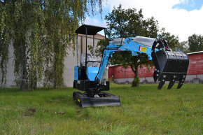 miniBagr zethos HT 1000kg nekonečná otoč naftový 11koní - 3