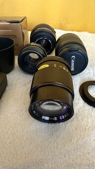 Canon EOS 5D MKII fullframe + redukce, objektivy, 4x baterie - 3