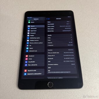 iPad mini 5 64GB space grey, pěkný stav, 12 měsíců záruka - 3