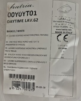 NOVÉ - Umyvadlo hatria Daytime LAV.62 - 3