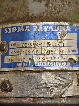 Čerpadlo sigma - 3
