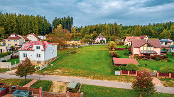 Prodej stavebního pozemku 1.352m2 v obci Těškov, okr.Rokycan - 3