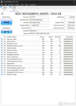 Notebookové HDD 2,5″ SATA – 1 TB / 500 GB / 320 GB - 3