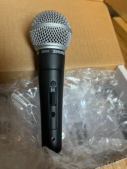 Shure SM 58 SE Vokální dynamický mikrofon - 3