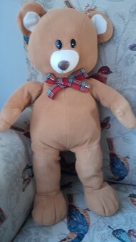 Flaušový medvěd 🐻, méďa, medvídek na mazlení - 3