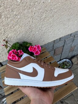 Jordan 1 Low archaeo brown white - 3