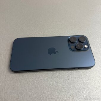 iPhone 15 Pro Max 256GB modrý, pěkný stav, 12 měsíců záruka - 3