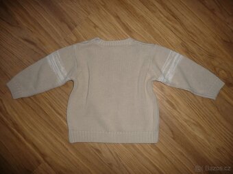 Hnědý svetřík George na 12-18M-vel.86 - 3